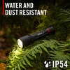 image:imageCoast XP11R 2600 Lumen USBC Rechargeable LED Flashlight with Slide Focusand Pure Beam Focusing Optic 4 Light Modes BlackBlack